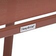 HESPERIDE - Fauteuil de jardin Piazza empilable acajou - vignette