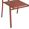 HESPERIDE - Fauteuil de jardin Piazza empilable acajou - vignette