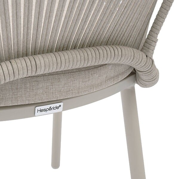 HESPERIDE - Fauteuil de jardin Oryon empilable argile - large