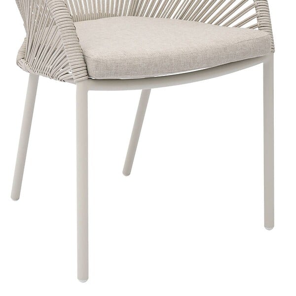 HESPERIDE - Fauteuil de jardin Oryon empilable argile - large