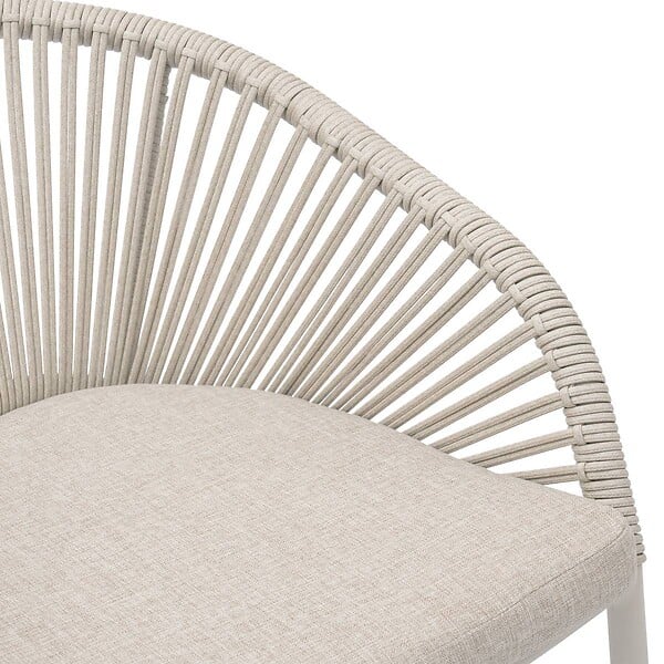 HESPERIDE - Fauteuil de jardin Oryon empilable argile - large