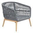 HESPERIDE - Fauteuil de jardin Orissa gris - vignette