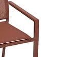 HESPERIDE - Fauteuil de jardin empilable Essentia acajou - vignette