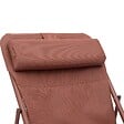 HESPERIDE - Chilienne de jardin empilable pliable Mirael acajou - vignette