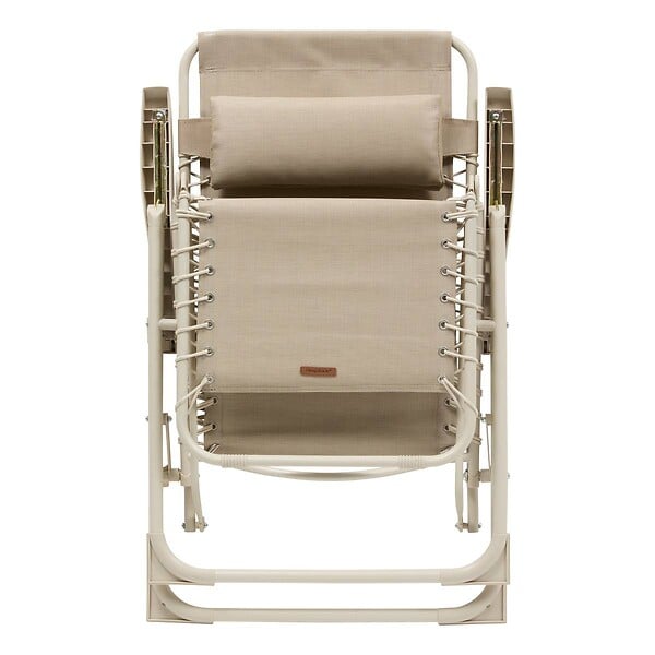 HESPERIDE - Fauteuil de jardin Silos beige lin - large