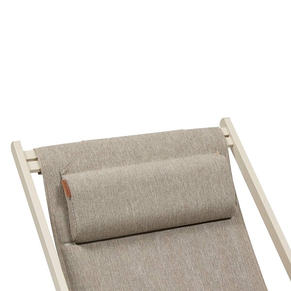 HESPERIDE - Chilienne de jardin empilable pliable Lunivia argile - large