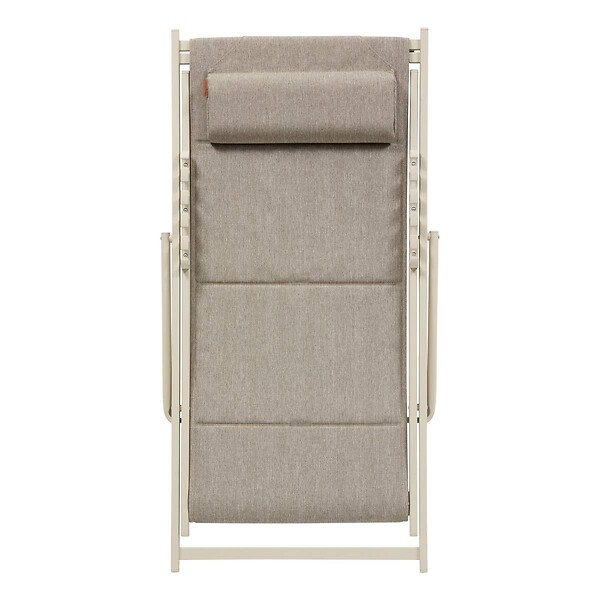 HESPERIDE - Chilienne de jardin empilable pliable Lunivia argile - large