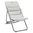 HESPERIDE - Chilienne de jardin empilable pliable Nillia café - vignette