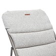 HESPERIDE - Chilienne de jardin empilable pliable Nillia café - vignette