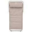 HESPERIDE - Chilienne de jardin empilable pliable Mirael argile - vignette
