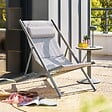 HESPERIDE - Chilienne de jardin empilable pliable Lunivia vert laurier - vignette