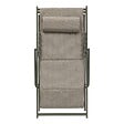 HESPERIDE - Chilienne de jardin empilable pliable Lunivia vert laurier - vignette