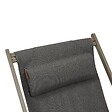 HESPERIDE - Chilienne de jardin empilable pliable Lunivia café - vignette