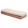HESPERIDE - Lit de piscine Allure beige acajou - vignette