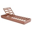 HESPERIDE - Lit de piscine Allure beige acajou - vignette