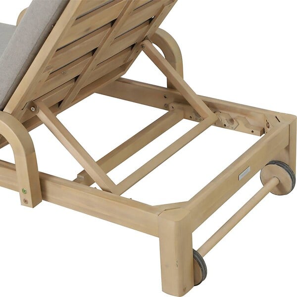 HESPERIDE - Lit de piscine Papouasie beige - large