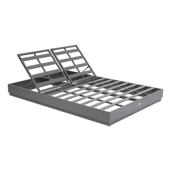 HESPERIDE - Lit de piscine Allure gris graphite - large