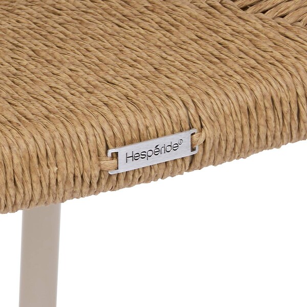HESPERIDE - Chaise de jardin Wistty empilable argile - large