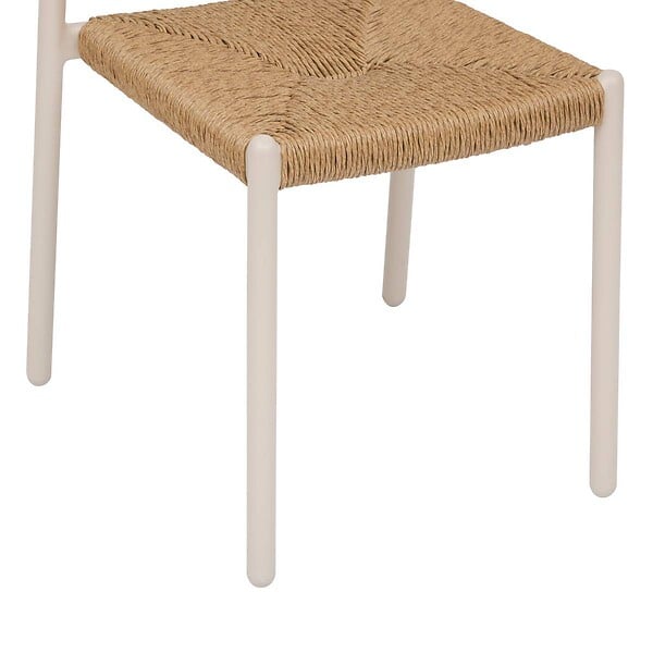 HESPERIDE - Chaise de jardin Wistty empilable argile - large