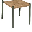 HESPERIDE - Chaise de jardin Wistty empilable vert laurier - vignette