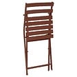 HESPERIDE - Chaise de jardin Greensboro pliable acajou - vignette