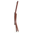 HESPERIDE - Lot de 4 Chaises de jardin Essentia pliables acajou - vignette