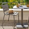 HESPERIDE - Chaise de jardin empilable Alegoria café - vignette