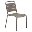 HESPERIDE - Chaise de jardin empilable Alegoria café - vignette