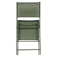 HESPERIDE - Lot de 4 chaises de jardin Modula pliables vert laurier - vignette