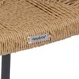 HESPERIDE - Chaise de jardin Wistty empilable gris graphite - vignette