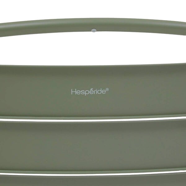 HESPERIDE - Chaise de jardin empilable Alegoria vert laurier - large