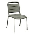 HESPERIDE - Chaise de jardin empilable Alegoria vert laurier - vignette