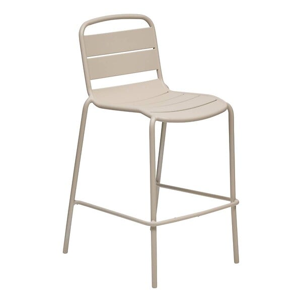HESPERIDE - Chaise haute de jardin Alegoria empilable argile - large