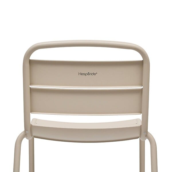 HESPERIDE - Chaise haute de jardin Alegoria empilable argile - large