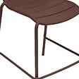 HESPERIDE - Chaise haute de jardin Alegoria empilable acajou - vignette