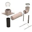 UBBINK - Kit CHEMILUX B22p et B23p PPTL - Entrée plafond D110 - vignette