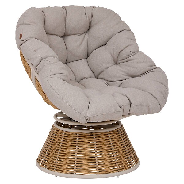 HESPERIDE - Fauteuil de jardin Nymely beige - large