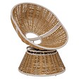 HESPERIDE - Fauteuil de jardin Nymely beige - vignette