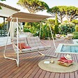 HESPERIDE - Balancelle de jardin Paopao argile - vignette