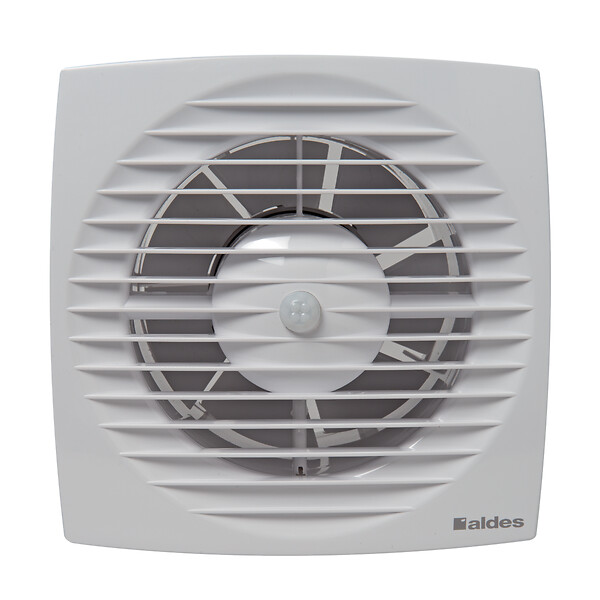 ALDES - Extracteur DESIGN 125 P - 9,3W - 115m3/h - 31dB - Blanc - large