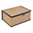 5 FIVE SIMPLY SMART - Lot de 3 paniers Stemy L25/30/33,5cm noir et beige - vignette