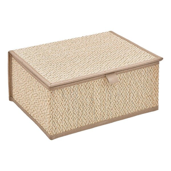 5 FIVE SIMPLY SMART - Lot de 3 paniers Stemy L25/30/33,5cm marron et beige - large