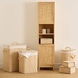 5 FIVE SIMPLY SMART - Panier à linge Stemy 48L beige - vignette