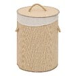 5 FIVE SIMPLY SMART - Panier à linge Stemy 48L beige - vignette
