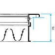 ALDES - Contre cadre - Pour grille 400x150 - vignette