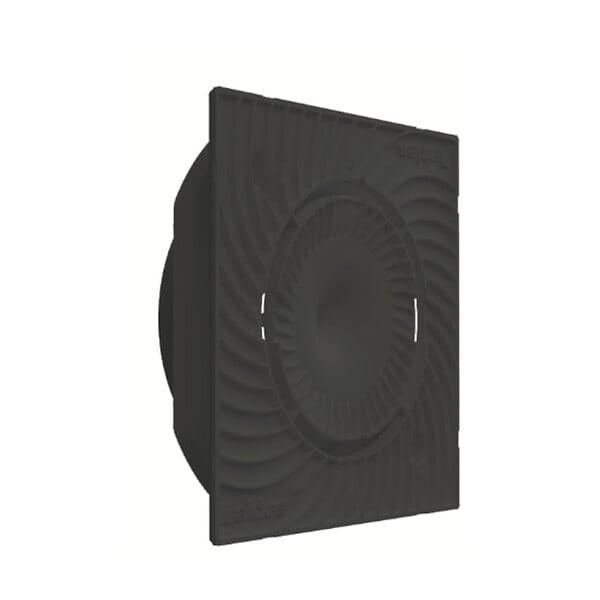 ALDES - Support plaque ColorLINE ø125mm Aldes - Noir - large