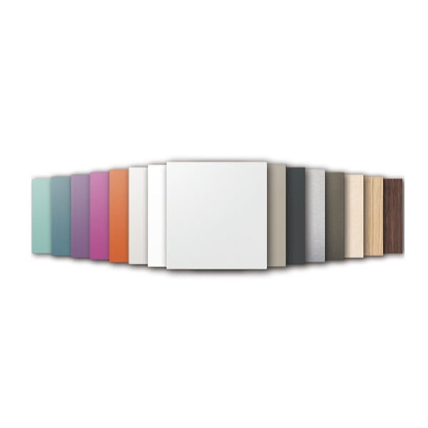 ALDES - Support plaque ColorLINE ø125mm Aldes - Noir - large