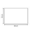 5 FIVE SIMPLY SMART - Tapis Waffle 80x50cm vert - vignette