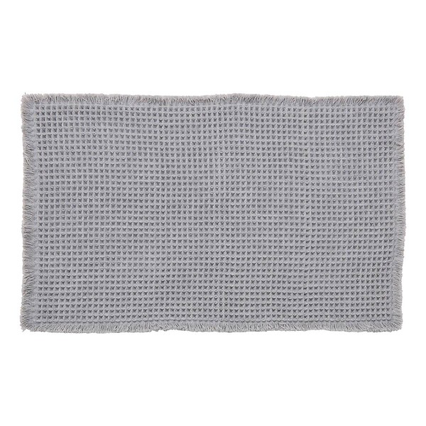 5 FIVE SIMPLY SMART - Tapis Waffle 80x50cm gris - large
