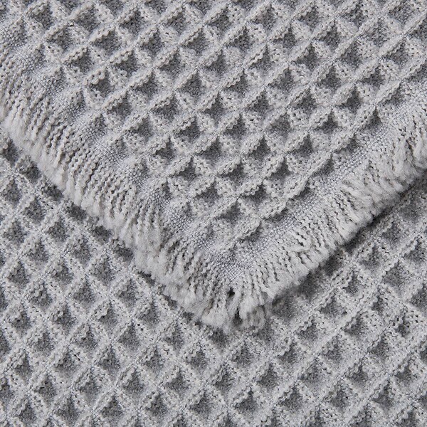 5 FIVE SIMPLY SMART - Tapis Waffle 80x50cm gris - large